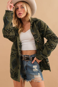 Fiona™ | Veste Élégante à Revers en Peluche