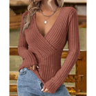 Ashley™ | Pull élégant à col en V