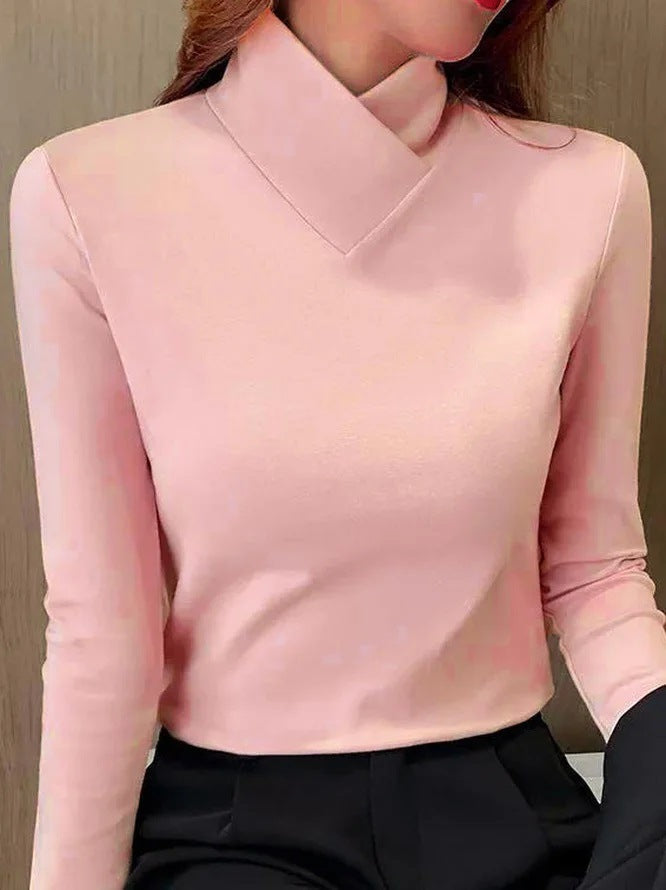 Stazia™ | Pull-over Élégant à Col Roulé