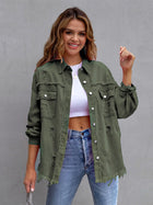 Laurine | Veste en Jean Déchirée et Ample