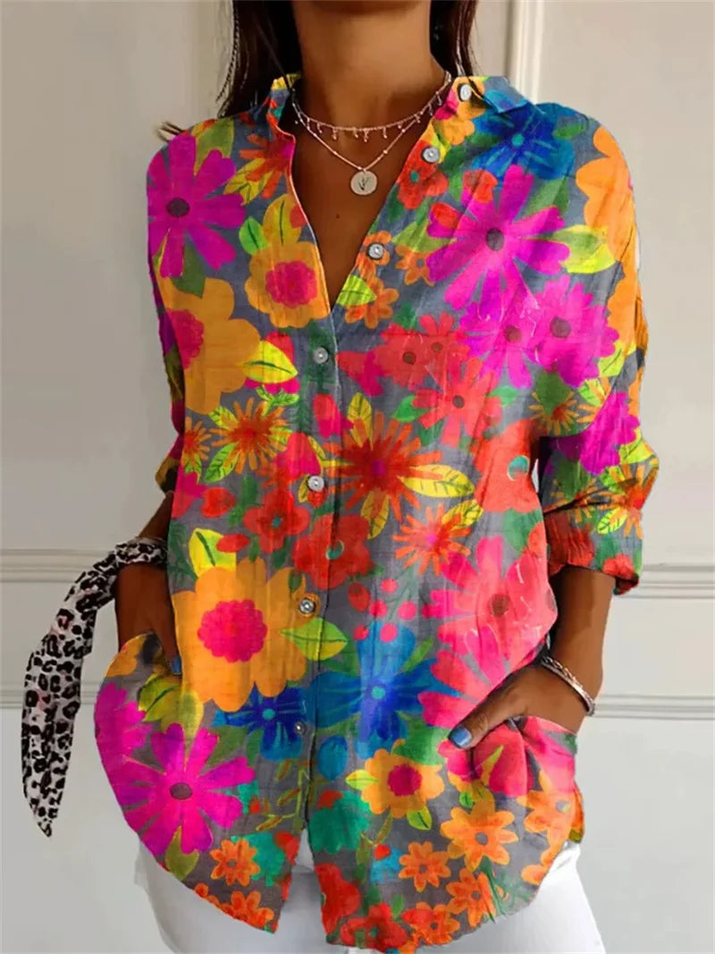 Zoé | Chemise Artistique & Vibes Légère