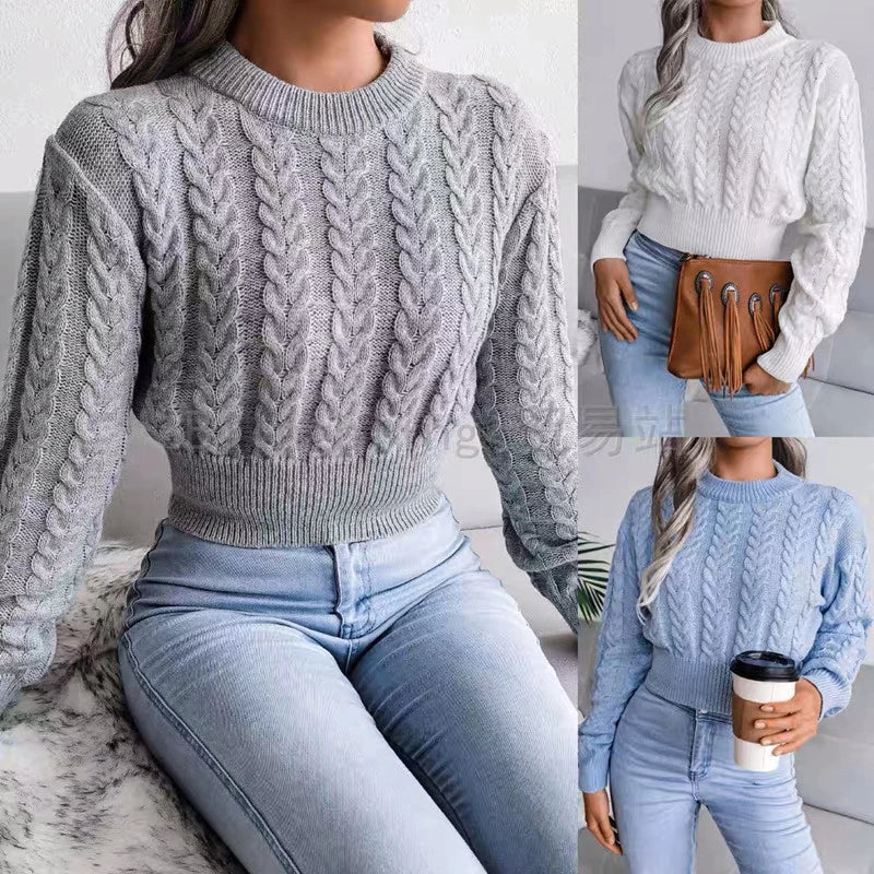 Katy™ | Pull Court en Tricot