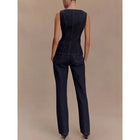 Romy | Ensemble Structuré & Allure Denim