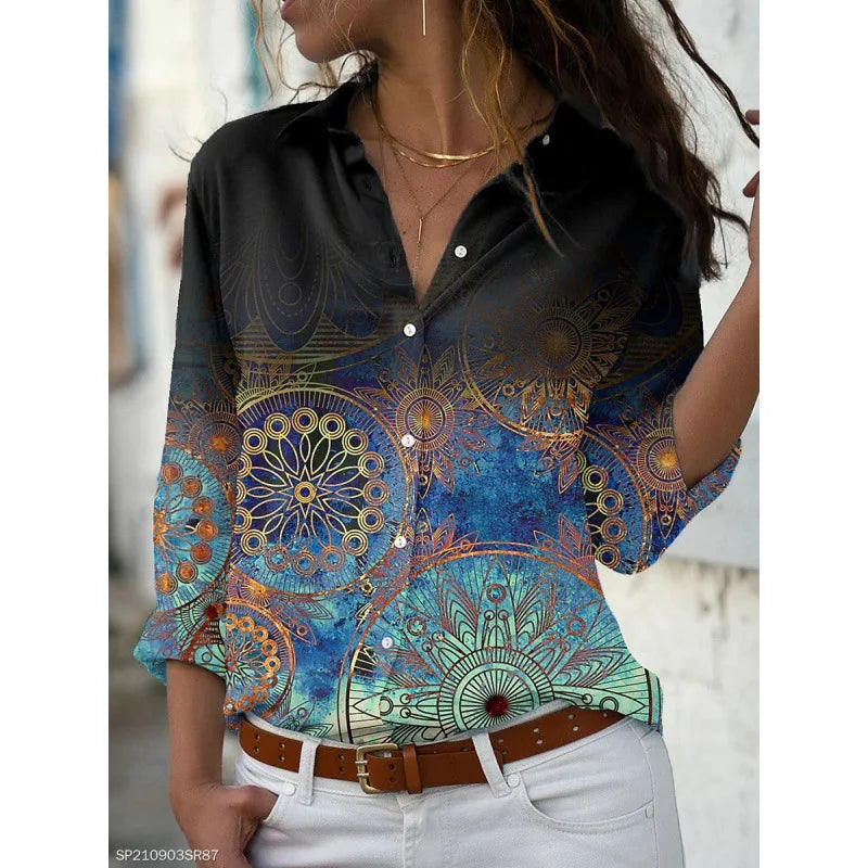 Mila | Chemise Artistique & Vibes Légère