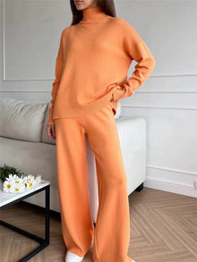 Macy™ | Ensemble Élégant avec Col Roulé et Pantalon