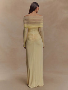 Aylin | Robe Off-Shoulder & Détail Sculptant