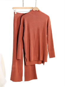 Macy™ | Ensemble Élégant avec Col Roulé et Pantalon