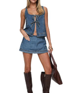 Romy | Set Denim Iconique