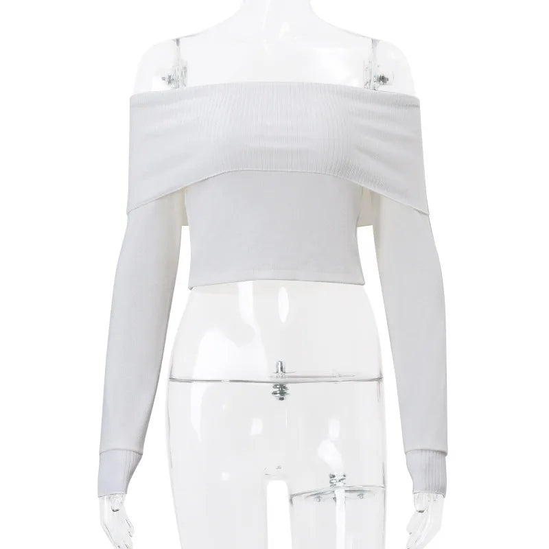 Novia™ | Pull élégant à épaule dénudée