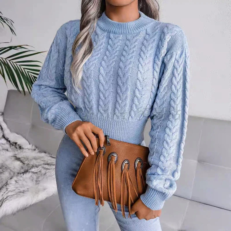Katy™ | Pull Court en Tricot