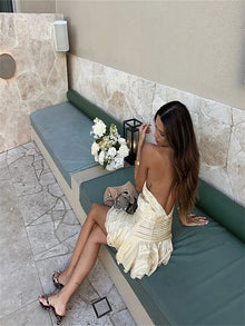 Léna | Robe Volantée d’Été