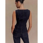 Romy | Ensemble Structuré & Allure Denim