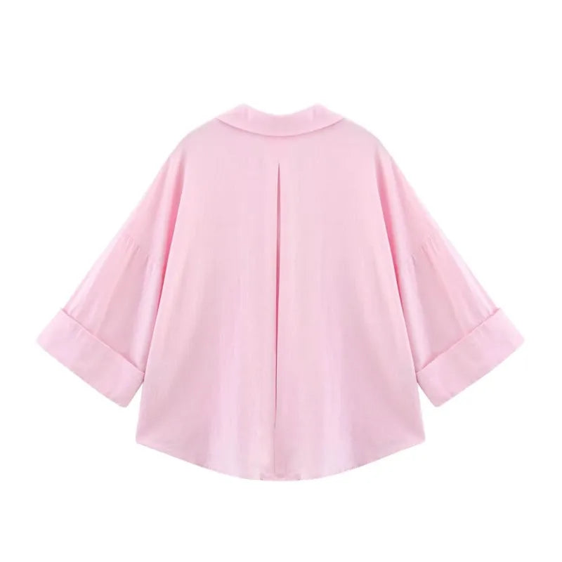 Cléa | Blouse Décontractée d’Été