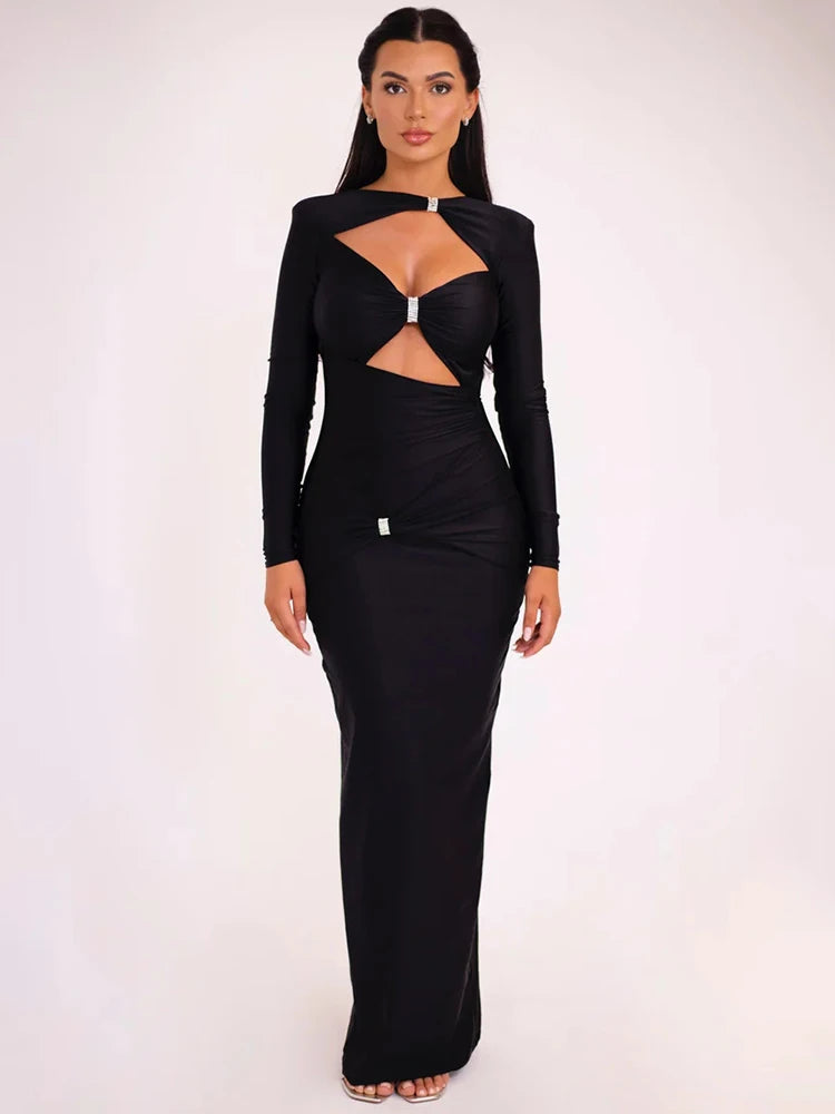 Selena | Robe Longue Sensuelle & Affirmée
