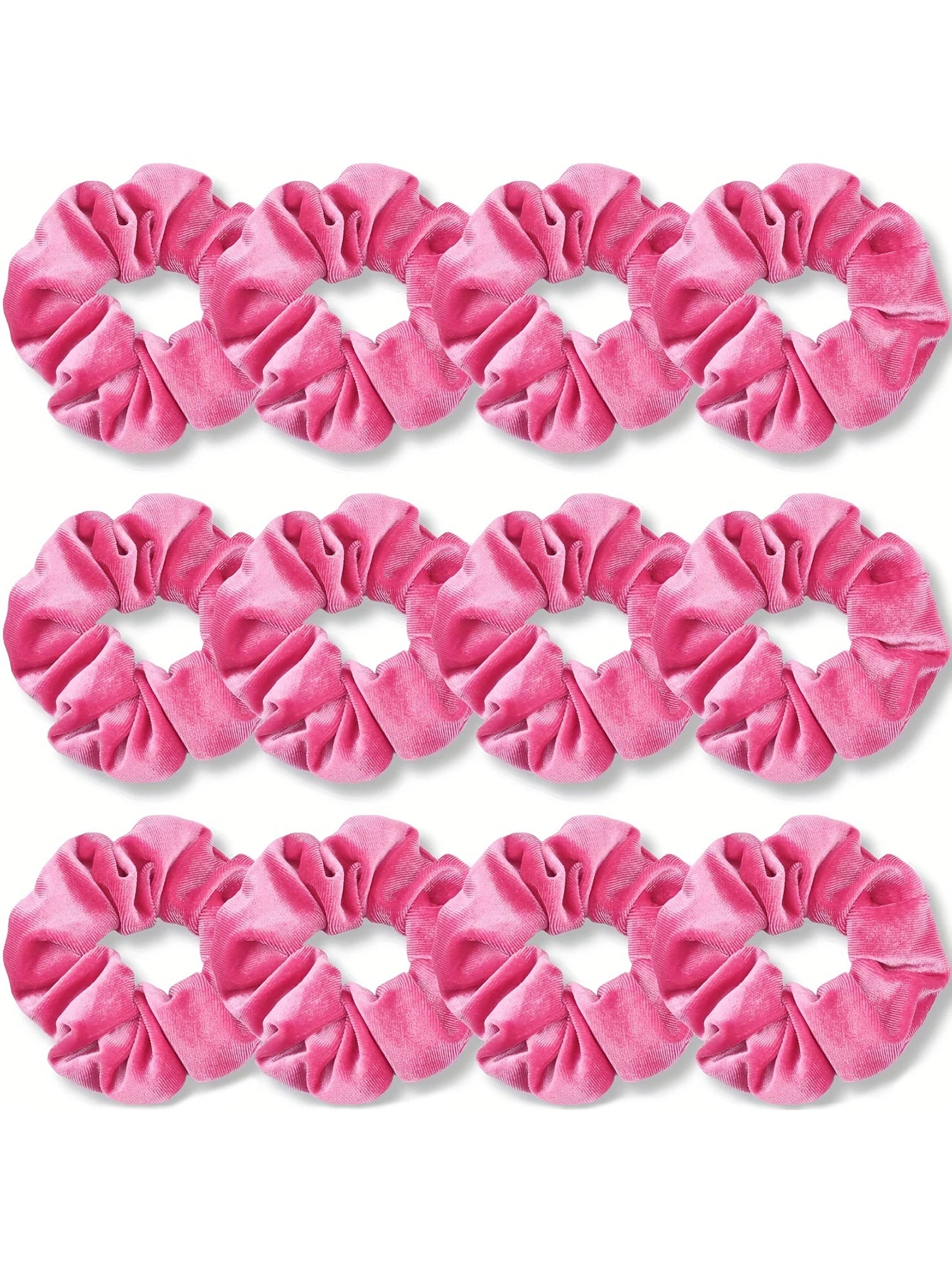 Set de 12 Scrunchies Douces