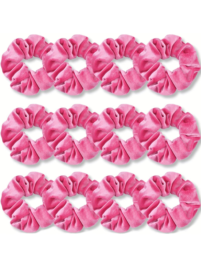 Set de 12 Scrunchies Douces