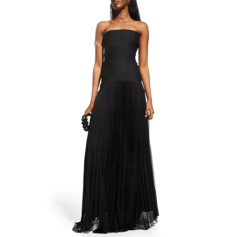 Malia | Robe Drapée & Élégance Aérienne