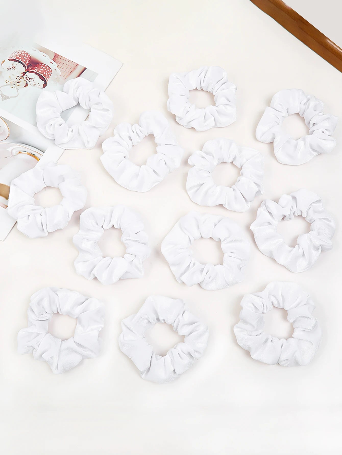 Set de 12 Scrunchies Douces
