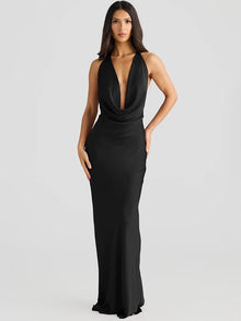 Madelina | Robe Halter Séduction & Fluidité
