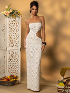 Amina | Robe Dentelle Sensuelle & Allure Glamour