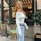 Novia™ | Pull élégant à épaule dénudée