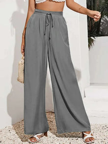 Manon | Pantalon Large Taille Haute