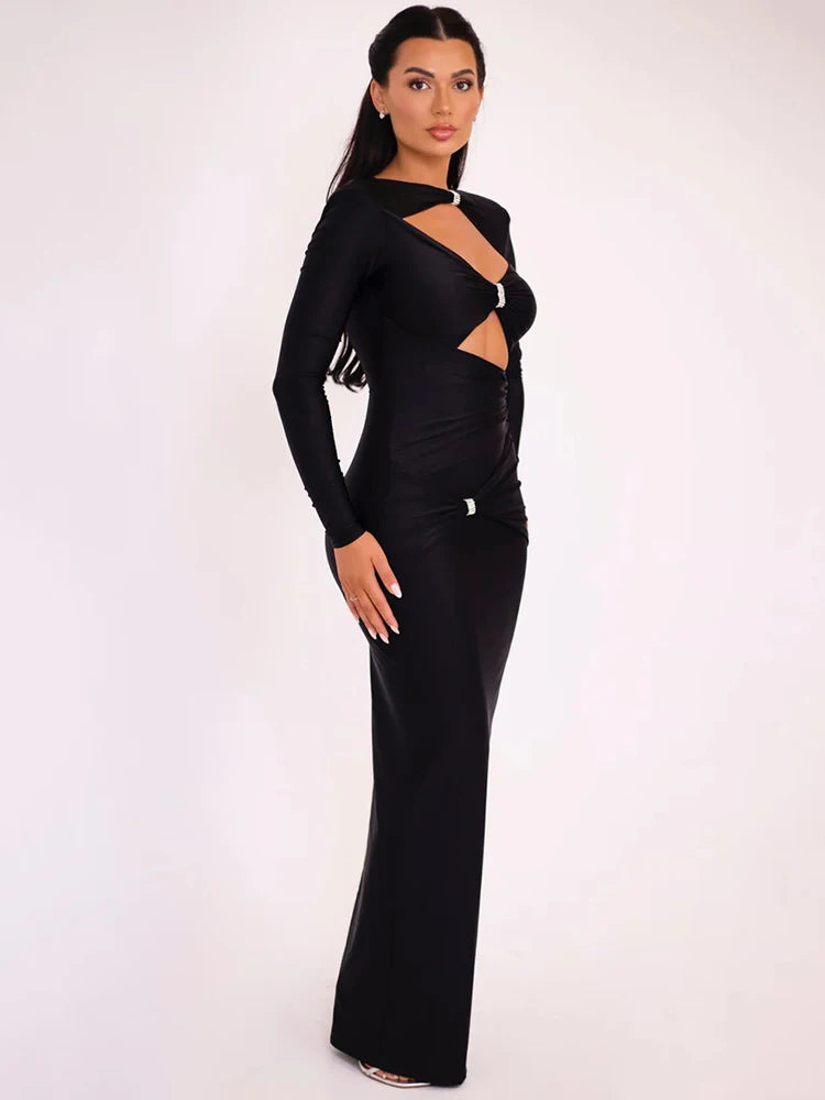 Selena | Robe Longue Sensuelle & Affirmée