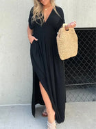 Alena | Robe Longue Dos Nu à Fente