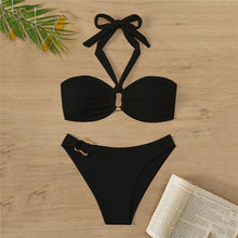 Savana | Bikini Léopard à Anneau Métallique