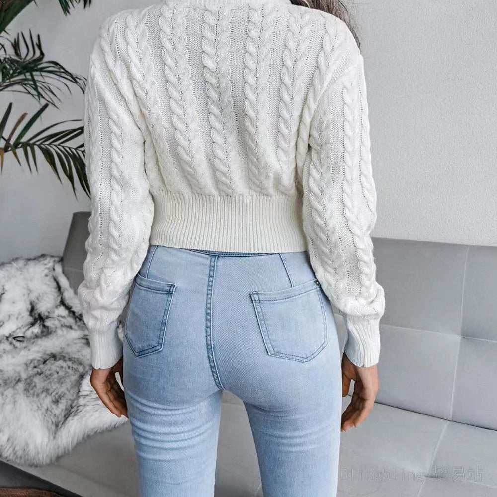 Katy™ | Pull Court en Tricot