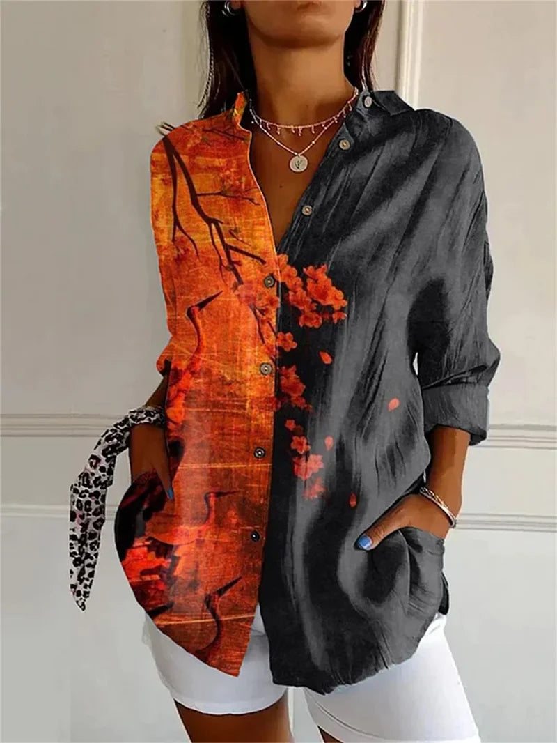 Zoé | Chemise Artistique & Vibes Légère