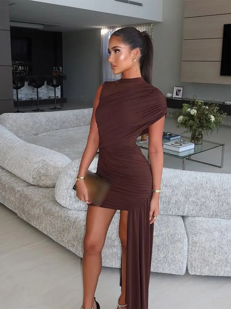 Naïa | Mini Robe Sculptante & Élégance Nocturne
