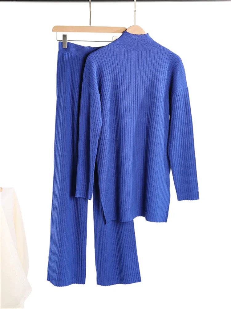 Macy™ | Ensemble Élégant avec Col Roulé et Pantalon