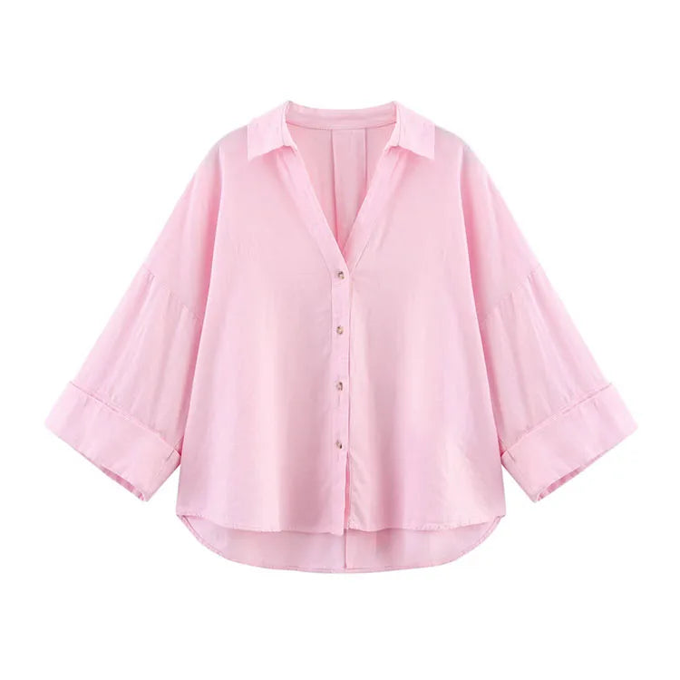 Cléa | Blouse Décontractée d’Été