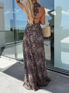 Liora | Robe Maxi Dos Nu à Lacets