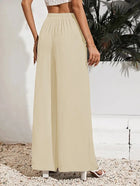 Manon | Pantalon Large Taille Haute