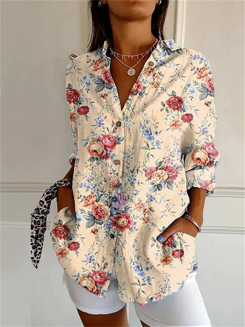 Zoé | Chemise Artistique & Vibes Légère