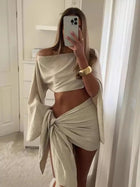 Léna | Ensemble Court en Coton et Lin