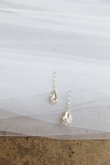 Ensemble Collier et Boucles d'Oreilles Melissa Diamante Argent