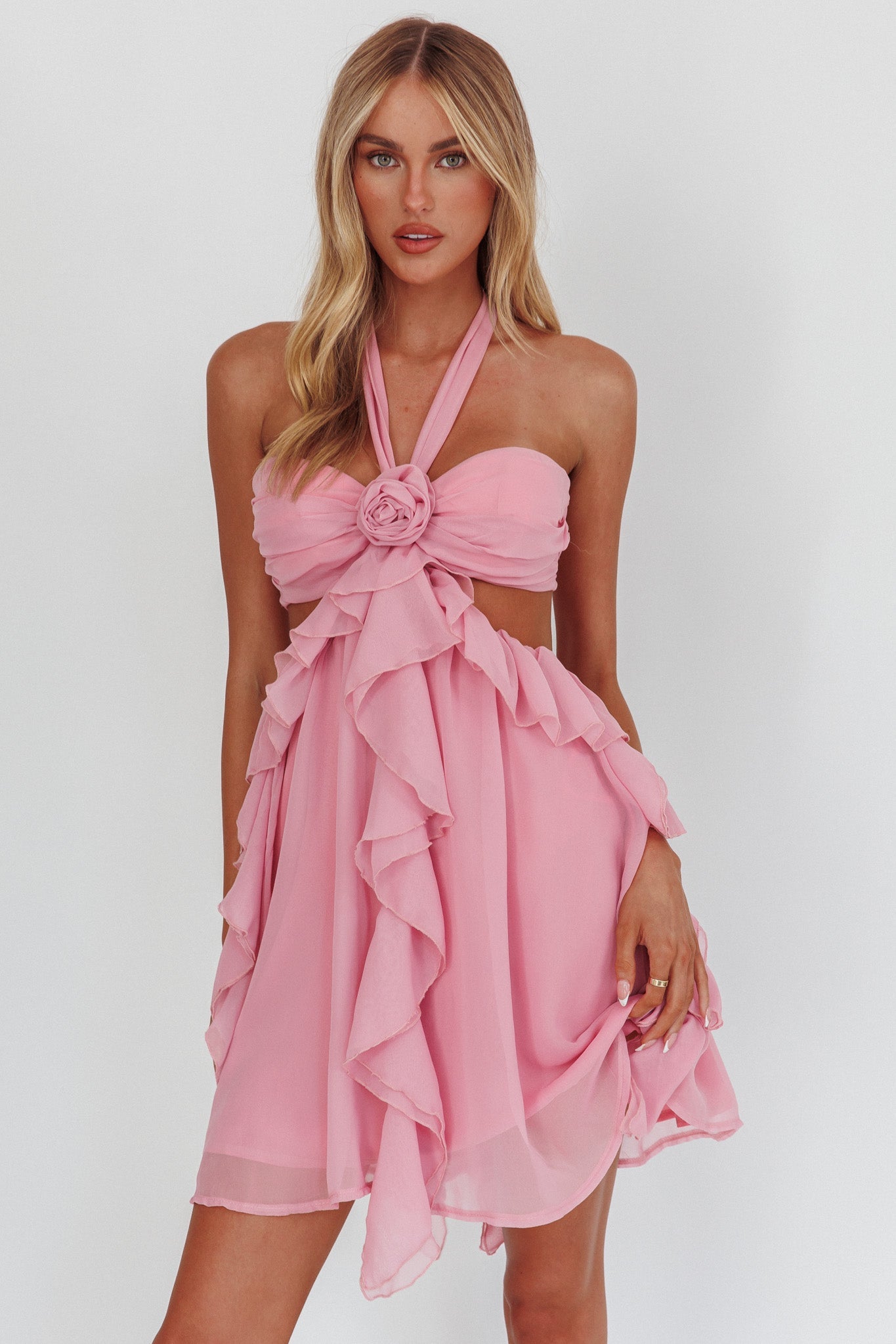 Maddie | Robe Volantée & Charme Coup de Cœur