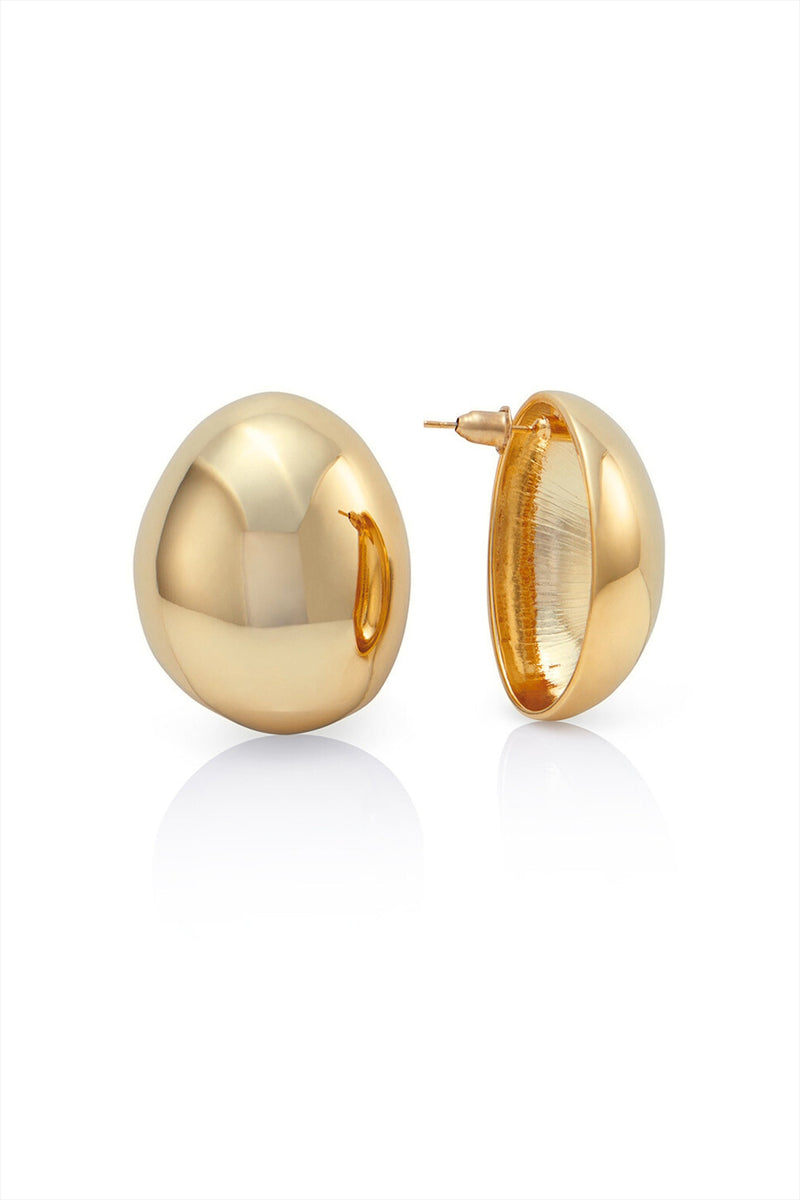 Boucles d'oreilles solides NOAH en or
