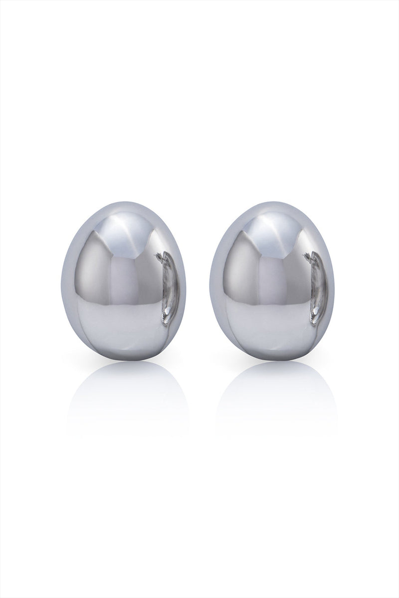 Boucles d'oreilles solides NOAH en argent