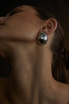 Boucles d'oreilles solides NOAH en argent