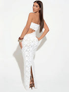 Amina | Robe Dentelle Sensuelle & Allure Glamour