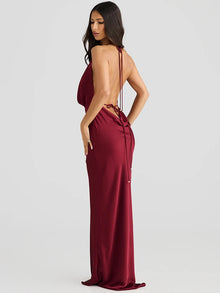 Madelina | Robe Halter Séduction & Fluidité