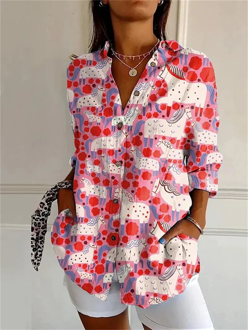 Zoé | Chemise Artistique & Vibes Légère