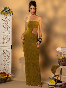 Amina | Robe Dentelle Sensuelle & Allure Glamour