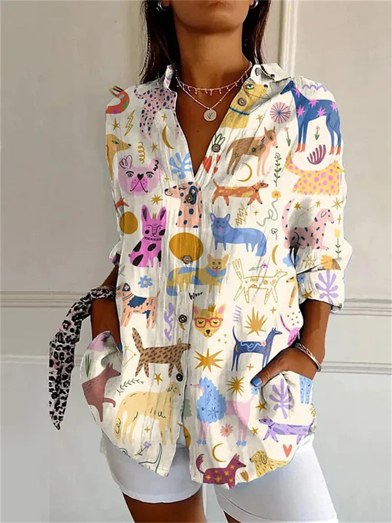 Zoé | Chemise Artistique & Vibes Légère
