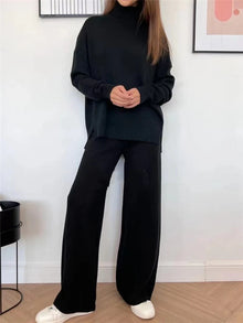 Macy™ | Ensemble Élégant avec Col Roulé et Pantalon