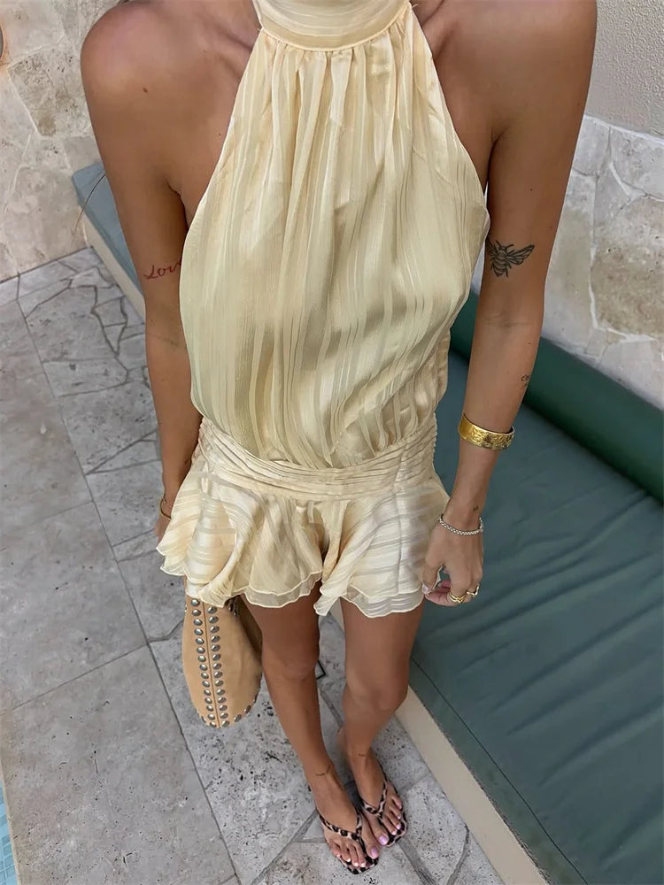 Léna | Robe Volantée d’Été